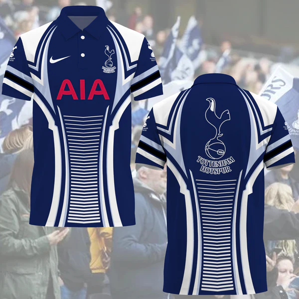 Tottenham Hotspur Champions 2025 Polo Shirt TM NTA V5