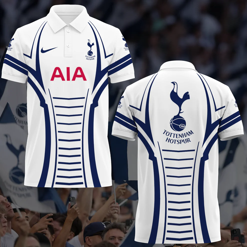 Tottenham Hotspur Winners UEFA Europa League 2025 Polo Shirt TM...